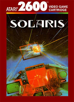 Atari 2600 Solaris Video Game