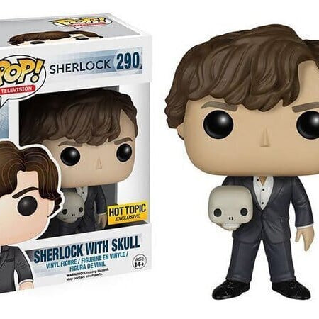 Funko Pop! Television Sherlock Sherlock with Skull Hot Topic Exclusive #290