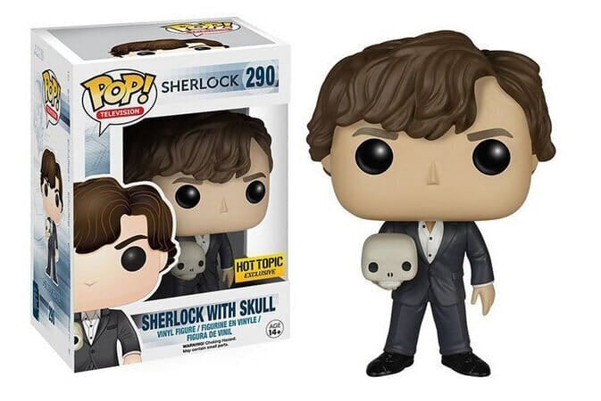 Funko Pop! Television Sherlock Sherlock with Skull Hot Topic Exclusive #290