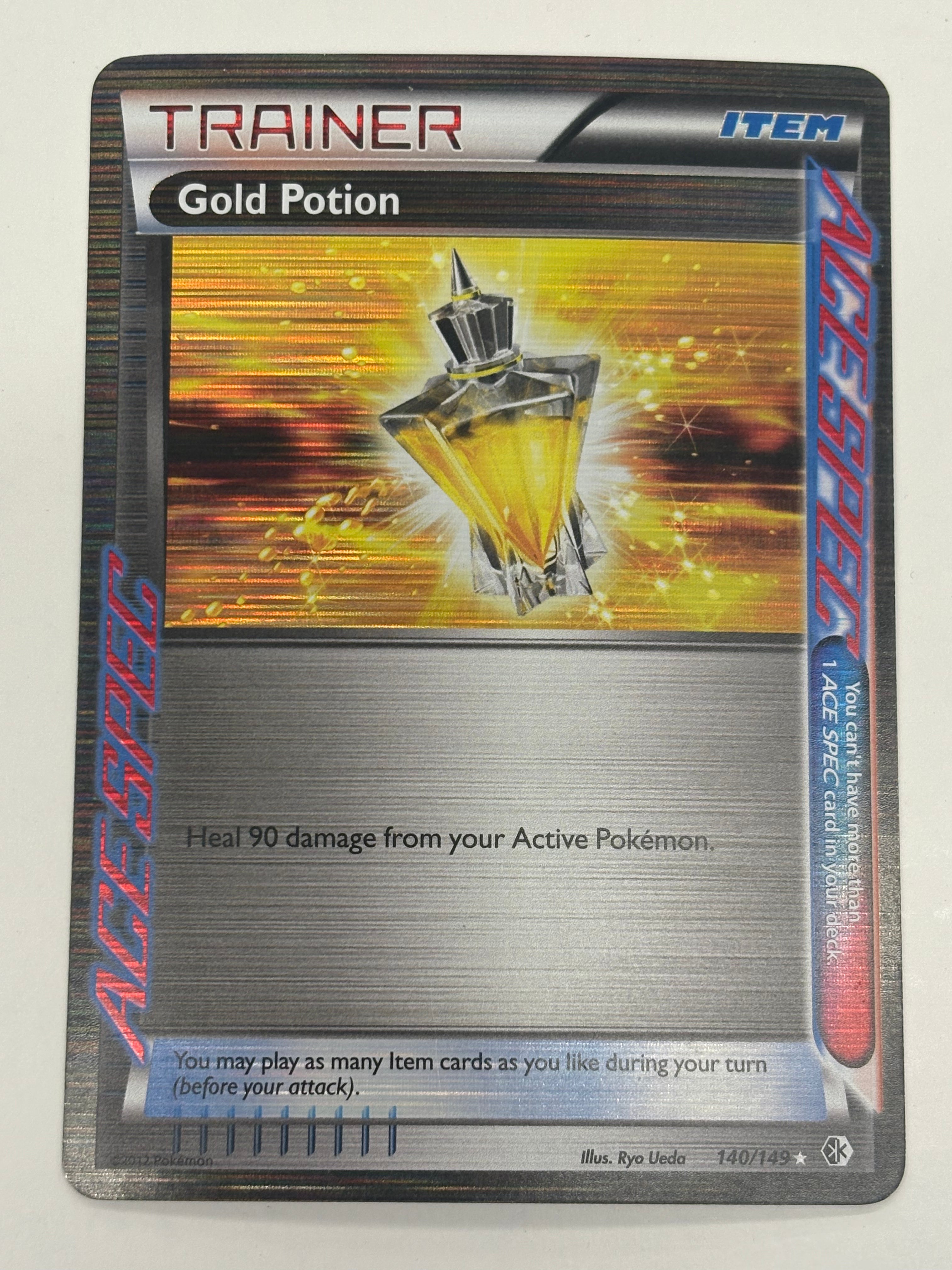 Pokémon TCG - Boundaries Crossed Gold Potion 140/149 NM