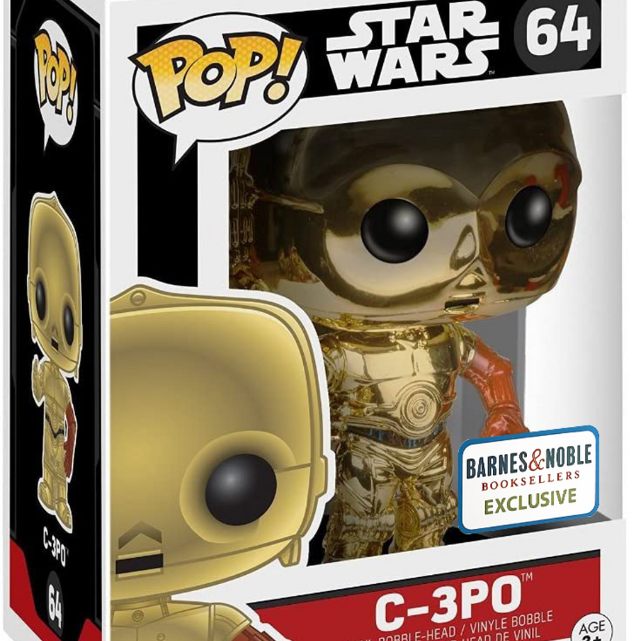 Funko Pop! Star Wars C-3PO Barnes and Nobles Exclusive #64
