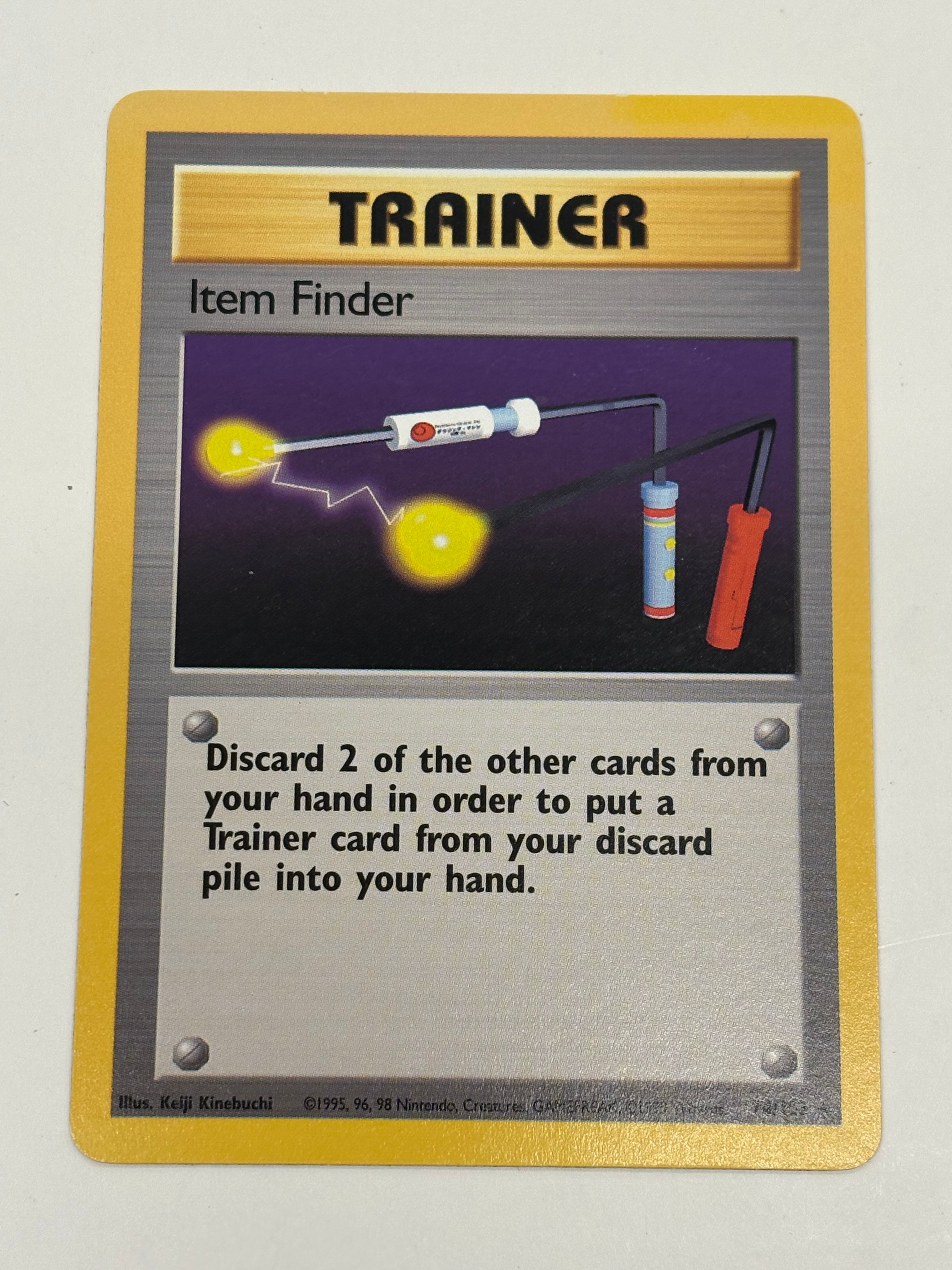 Pokémon TCG - Base Set Unlimited Item Finder 74/102 NM