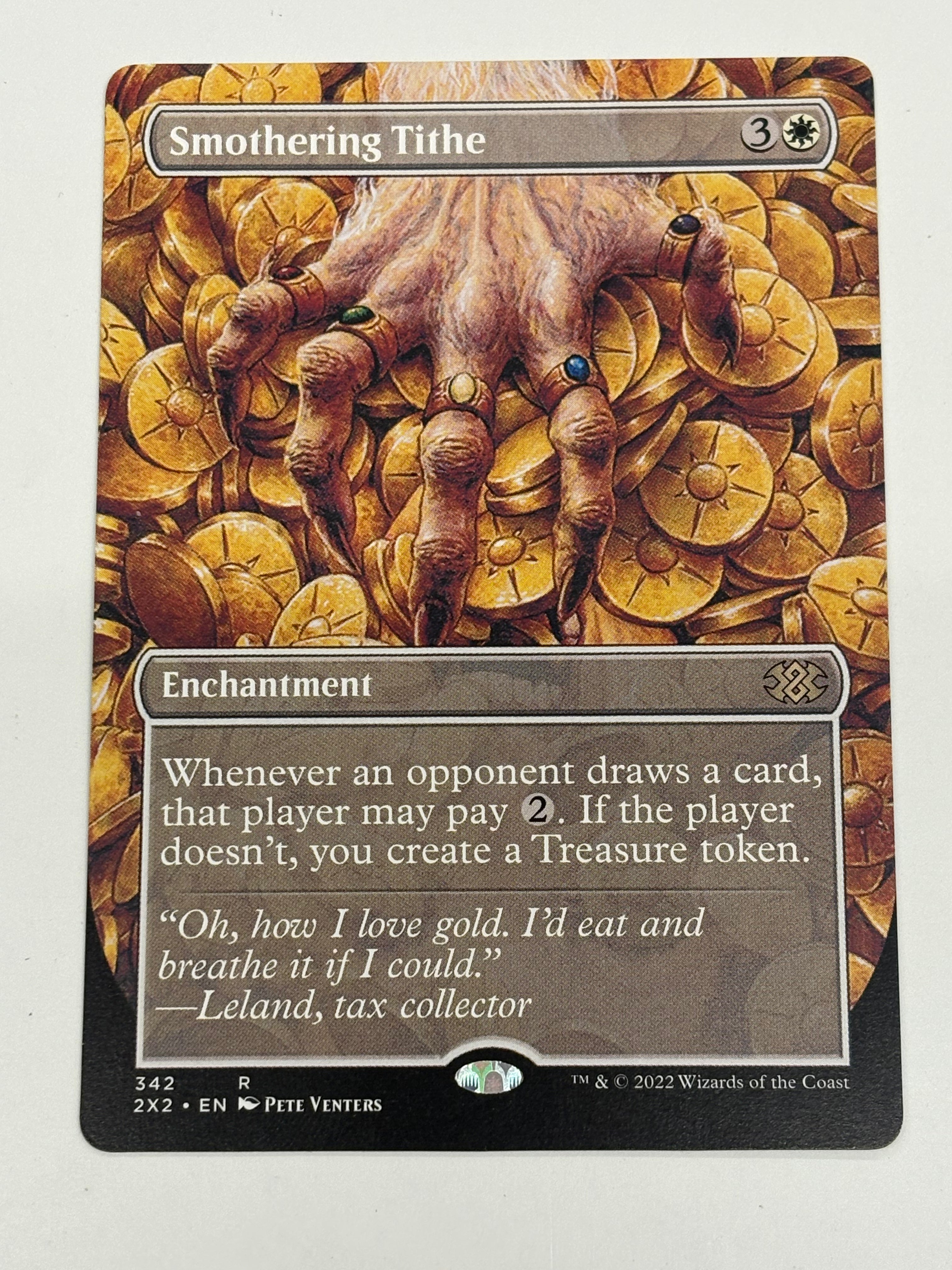 Magic the Gathering TCG - Double Masters 2022 Smothering Tithe 342 NM