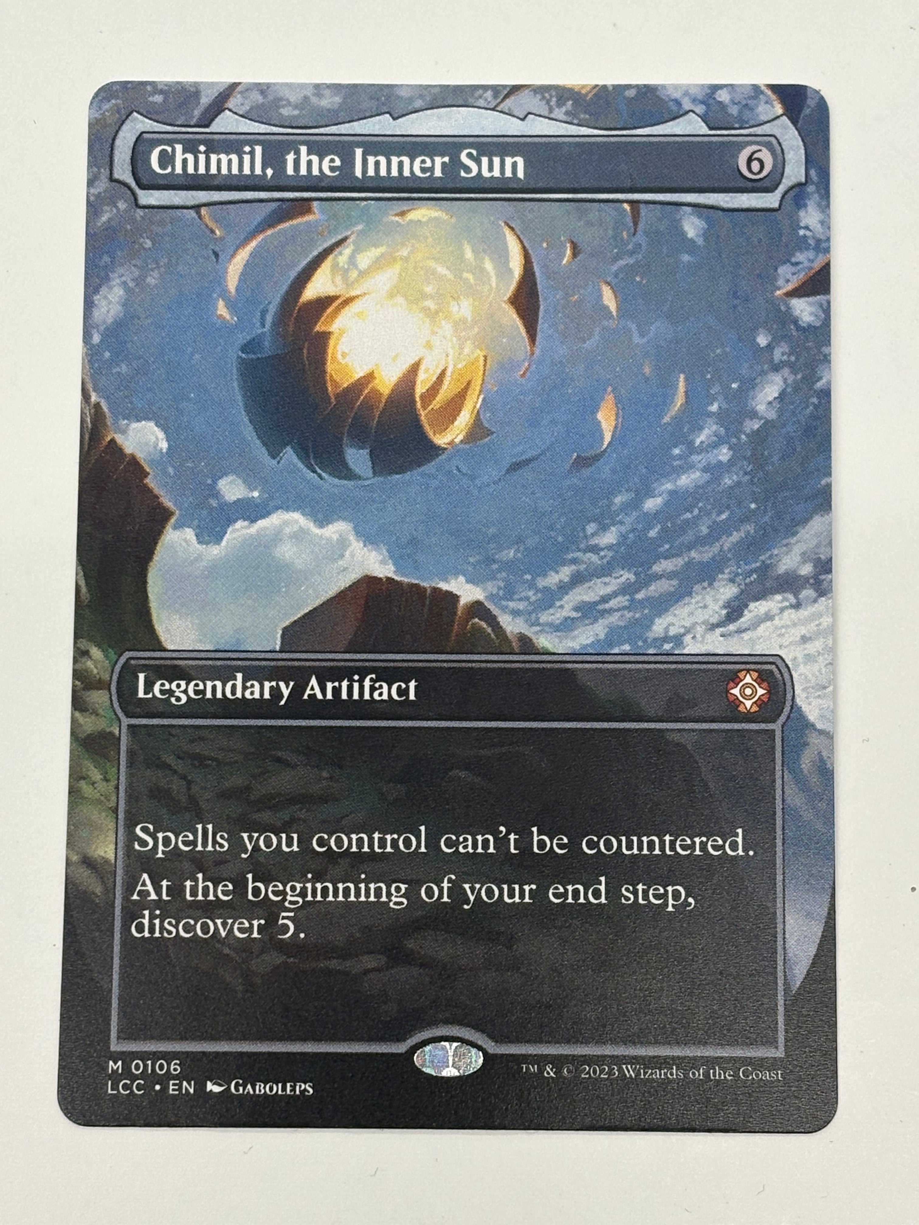 Magic the Gathering TCG - Lost Caverns of Ixalan Commander Chimil, the Inner Sun (Borderless) 106 NM