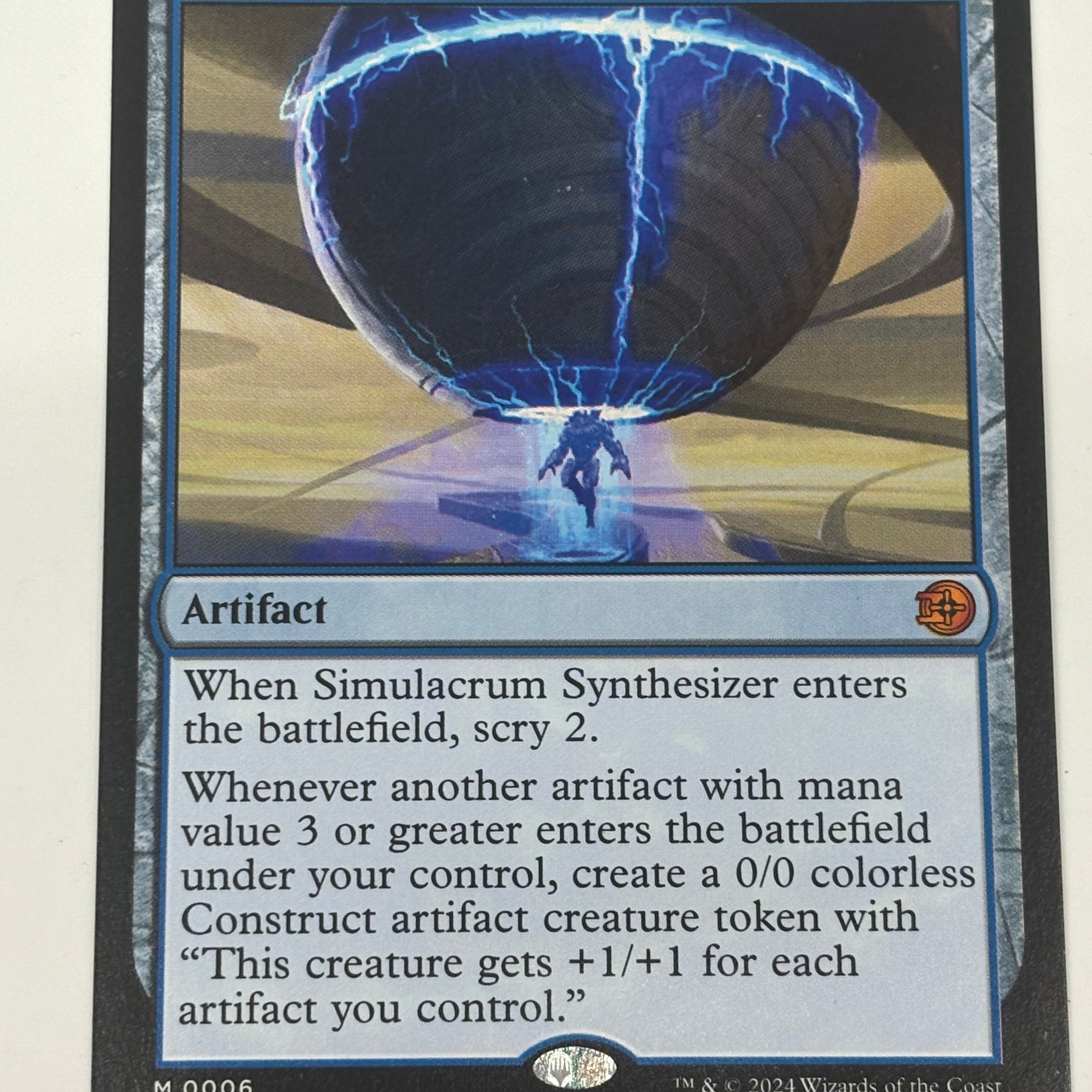 Magic the Gathering TCG - Outlaws of Thunder Junction Big Score Simulacrum Synthesizer 006 NM