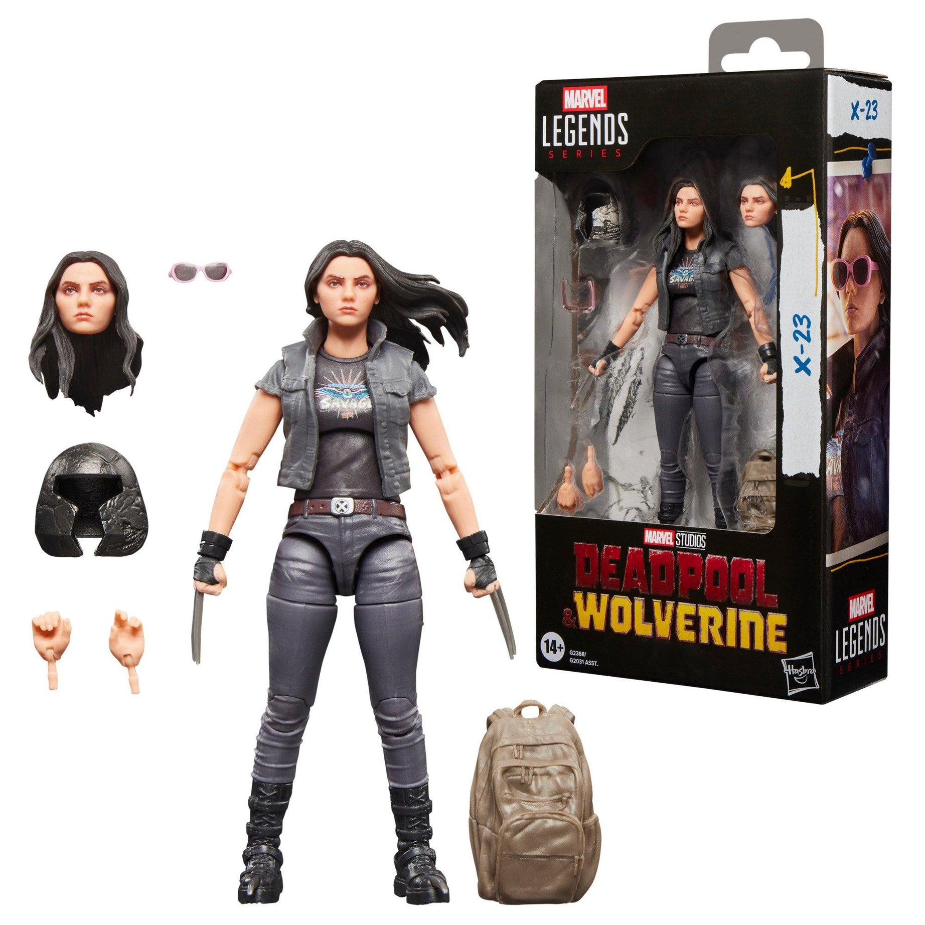 Hasbro Marvel Legends Series Deadpool & Wolverine X-23 Action Figure