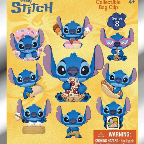 Monogram Disney Stitch Series 8 Figural Bag Clip