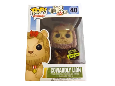 Funko Pop! Funko Pop! Movies The Wizard of Oz Cowardly Lion Gemini Collectibles Exclusive #40