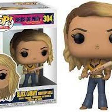 Funko Pop! Heroes Birds of Prey Black Canary Boobytrap Style #304