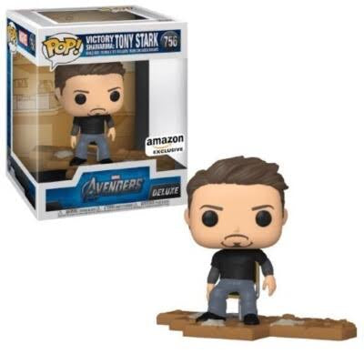 Funko Pop! Deluxe Marvel Avengers Victory Shawarma: Tony Stark Amazon Exclusive #756
