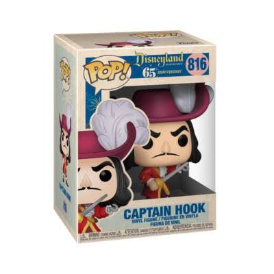 Funko Pop! Disneyland Resort 65th Anniversary Captain Hook #816