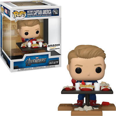 Funko Pop! Deluxe Marvel Avengers Victory Shawarma: Captain America #758