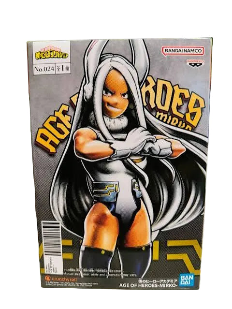 Bandai Banpresto My Hero Academia Age of Heroes Mirko Statue