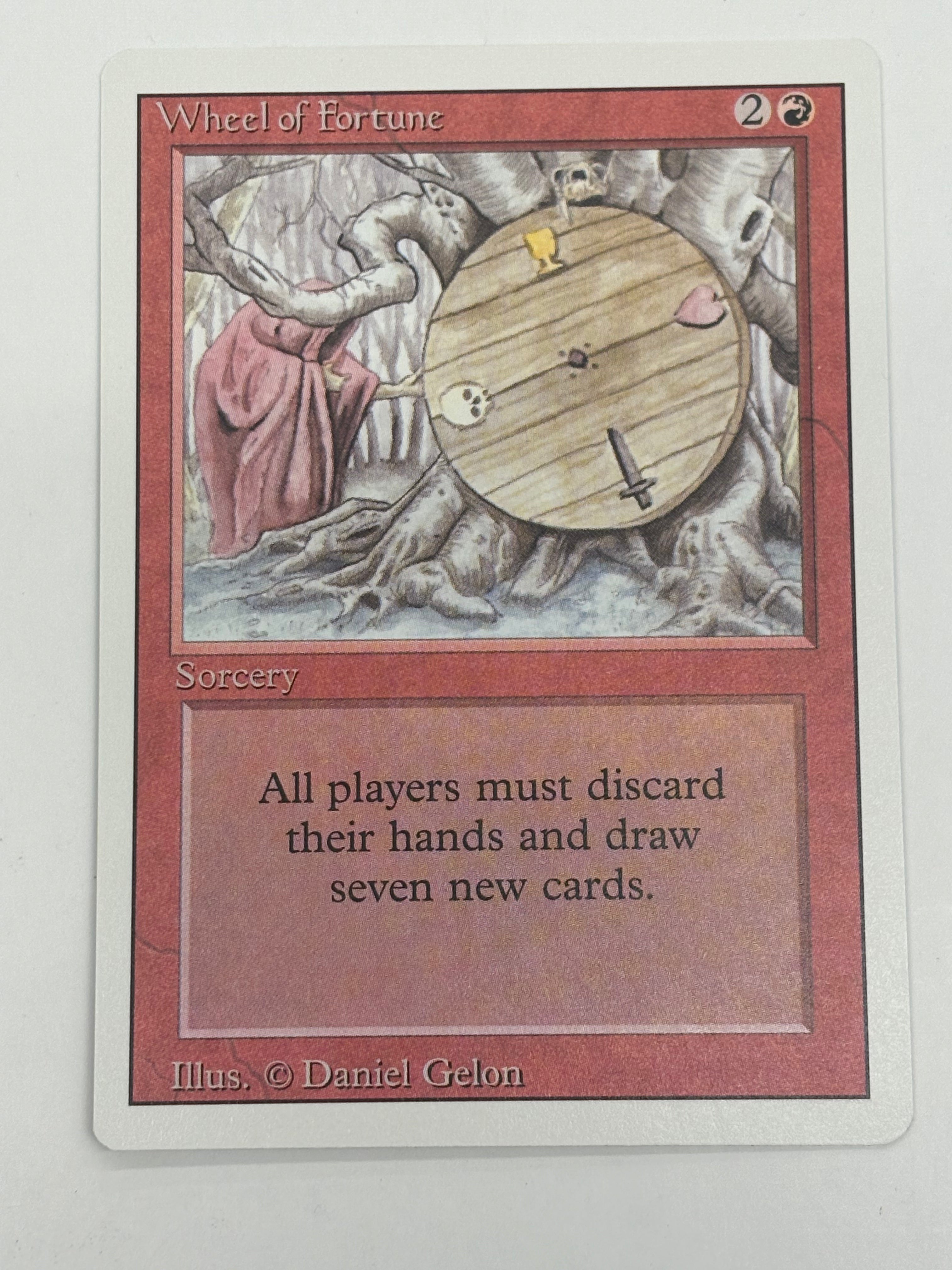 Magic the Gathering TCG - Wheel of Fortune Revised Edition LP