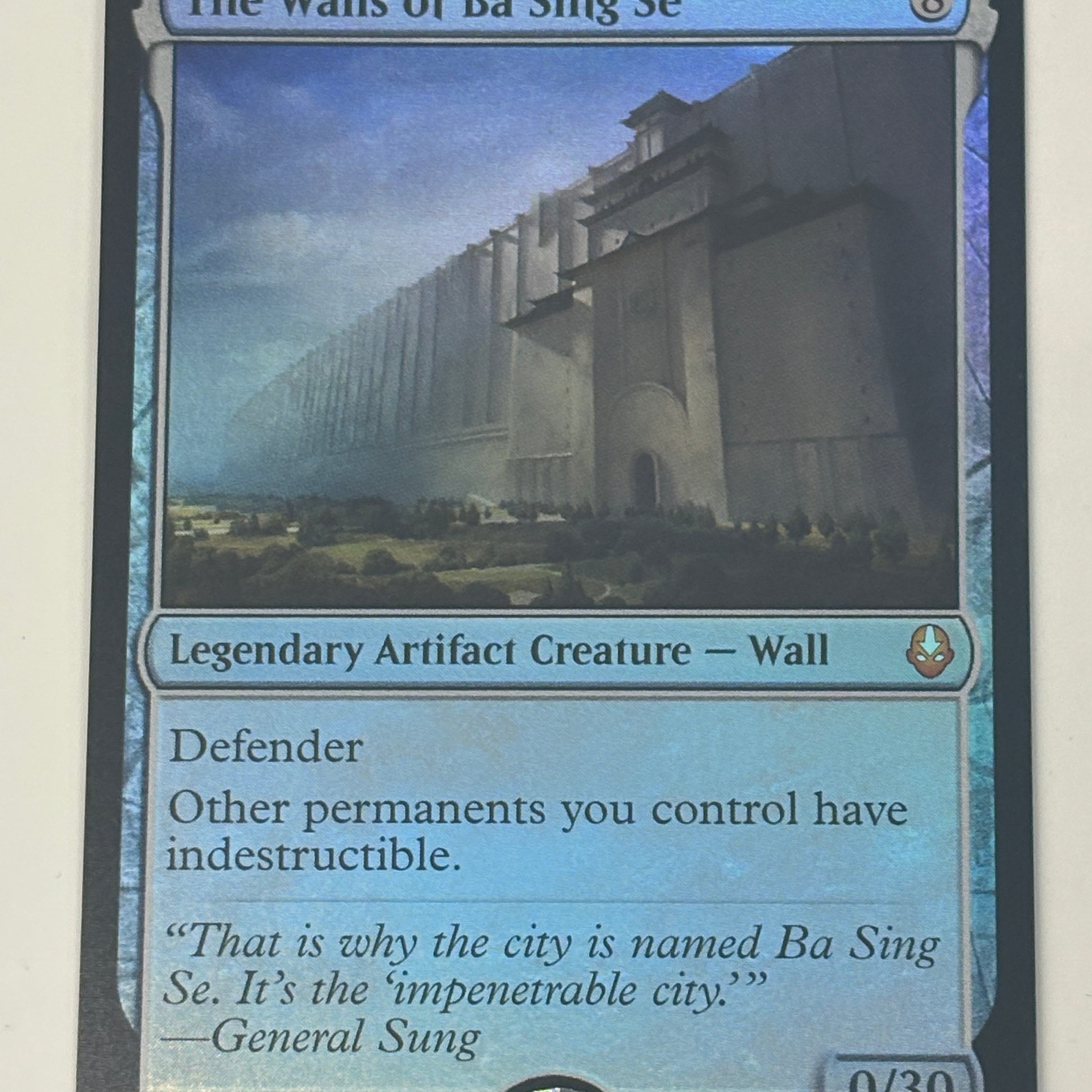 Magic The Gathering TCG - Avatar the Last Airbender The Walls of Ba Sing Se 261 (Holo) NM