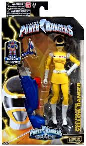 Bandai Saban’s Power Rangers In Space Legacy Collection Yellow Ranger Action Figure