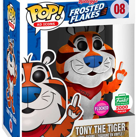 Funko Pop! Ad Icons Kellogg's Frosted Flakes Tony The Tiger Flocked 2,000 Piece LE #08