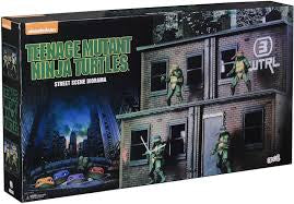 NECA Teenage Mutant Ninja Turtles Street Scene Diorama Set