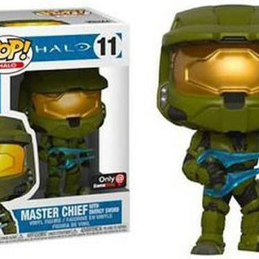 Funko Pop! Halo Master Chief with Energy Sword GameStop Exclusive #11