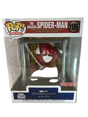 Funko Pop! Deluxe Marvel Spider-Man No Way Home The Amazing Spider-Man Target Exclusive #1186