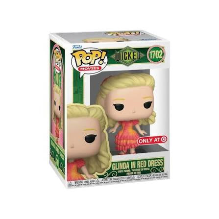Funko Pop! Movies Wicked Glinda in Red Dress Target Exclusive #1702