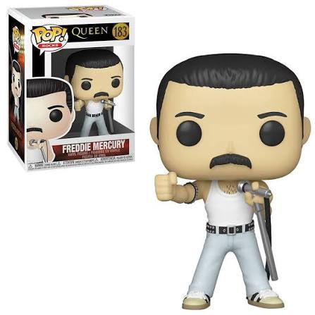 Funko Pop! Rocks Queen Freddie Mercury #183