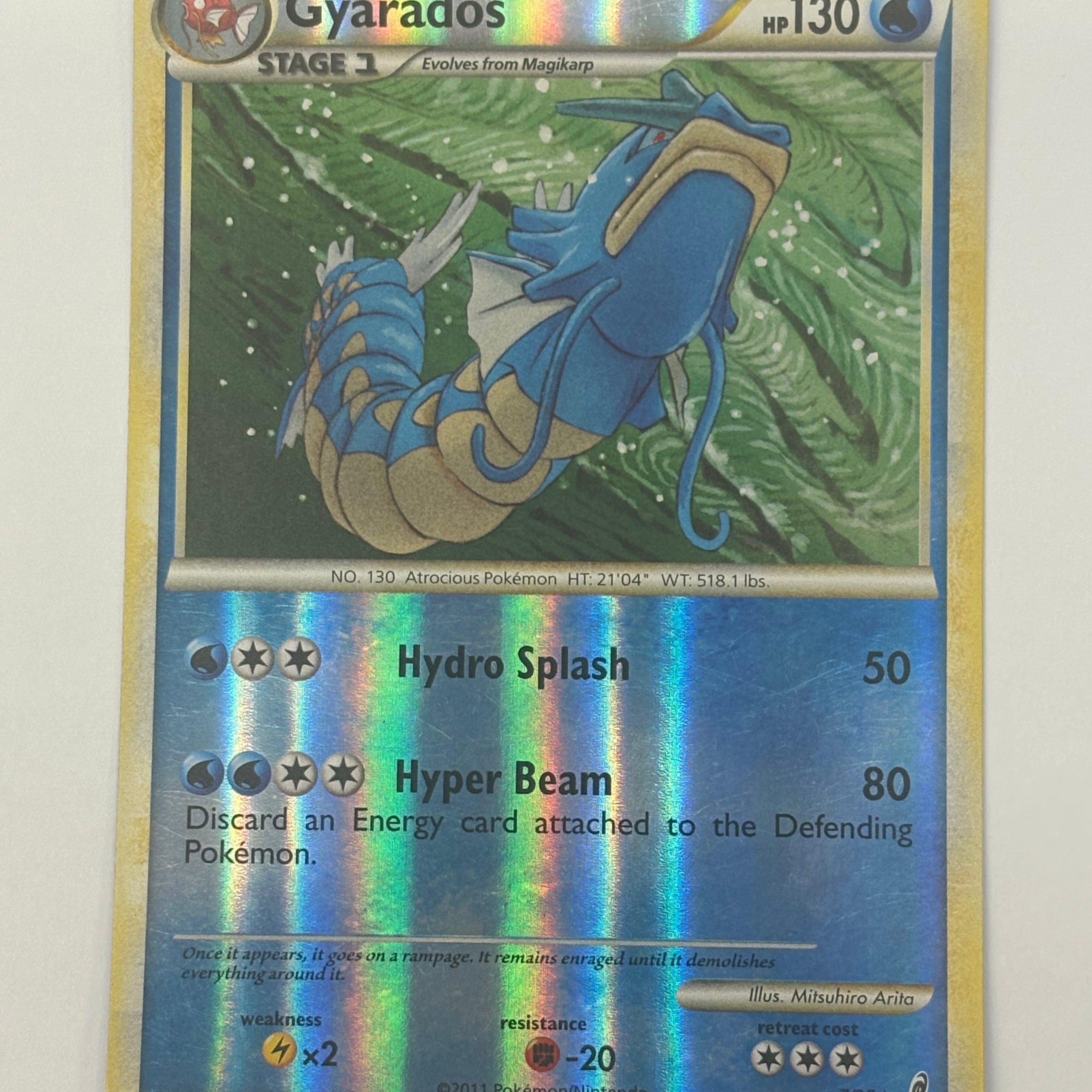 Pokémon TCG - Call of Legends Gyarados 7/95 (Reverse Holo) NM
