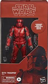 Hasbro Star Wars The Black Series Carbonized Sith Trooper #92 Action Figure