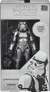 Hasbro Star Wars The Black Series Carbonized Stormtrooper Action Figure