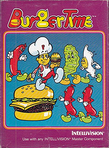 Intellivision Burger Time Video Game