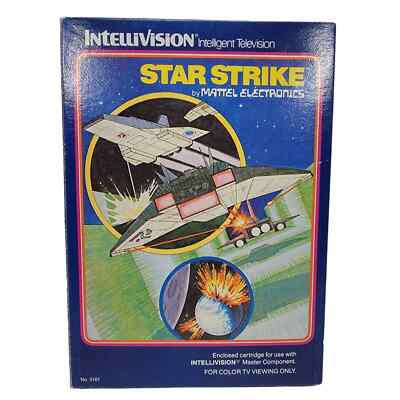 Intellivision Star Strike Video Game