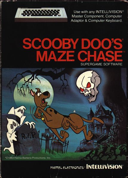 Intellivision Scooby Doo's Maze Chase Video Game