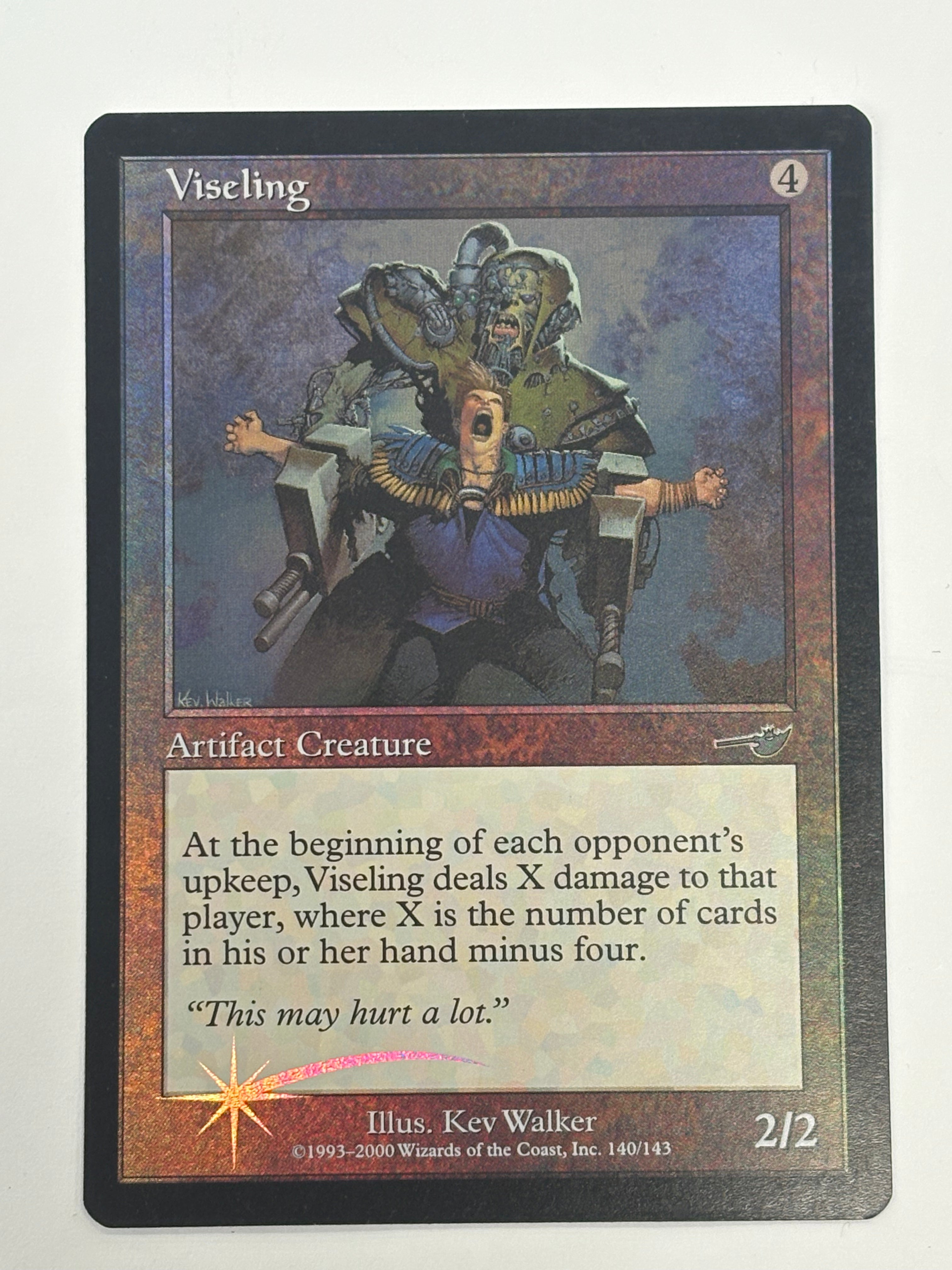 Magic The Gathering TCG - Nemesis Viseling 140/143 Foil NM