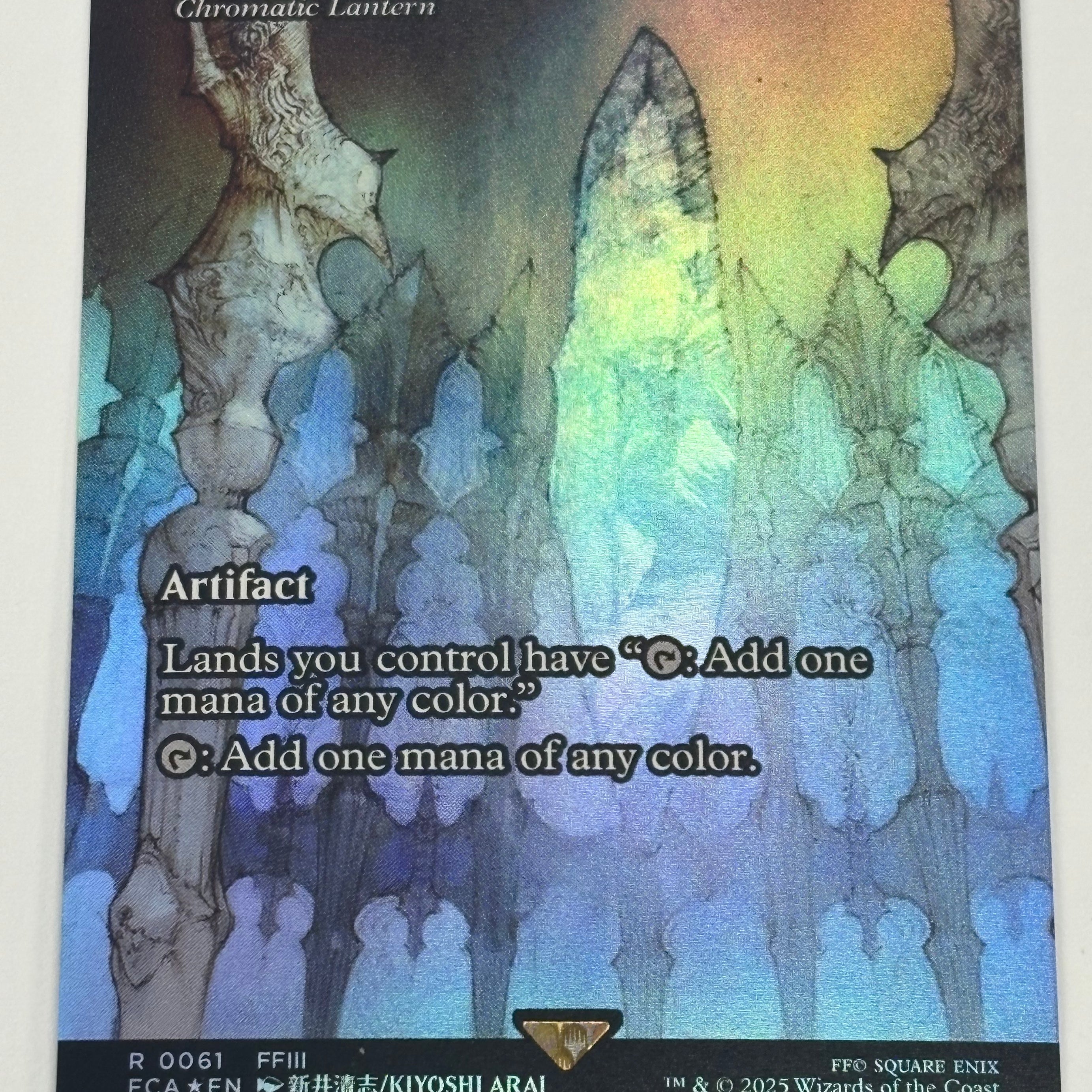 Magic The Gathering TCG - Final Fantasy Crystal of Altar Cave Chromatic Lanturn 061 Foil NM