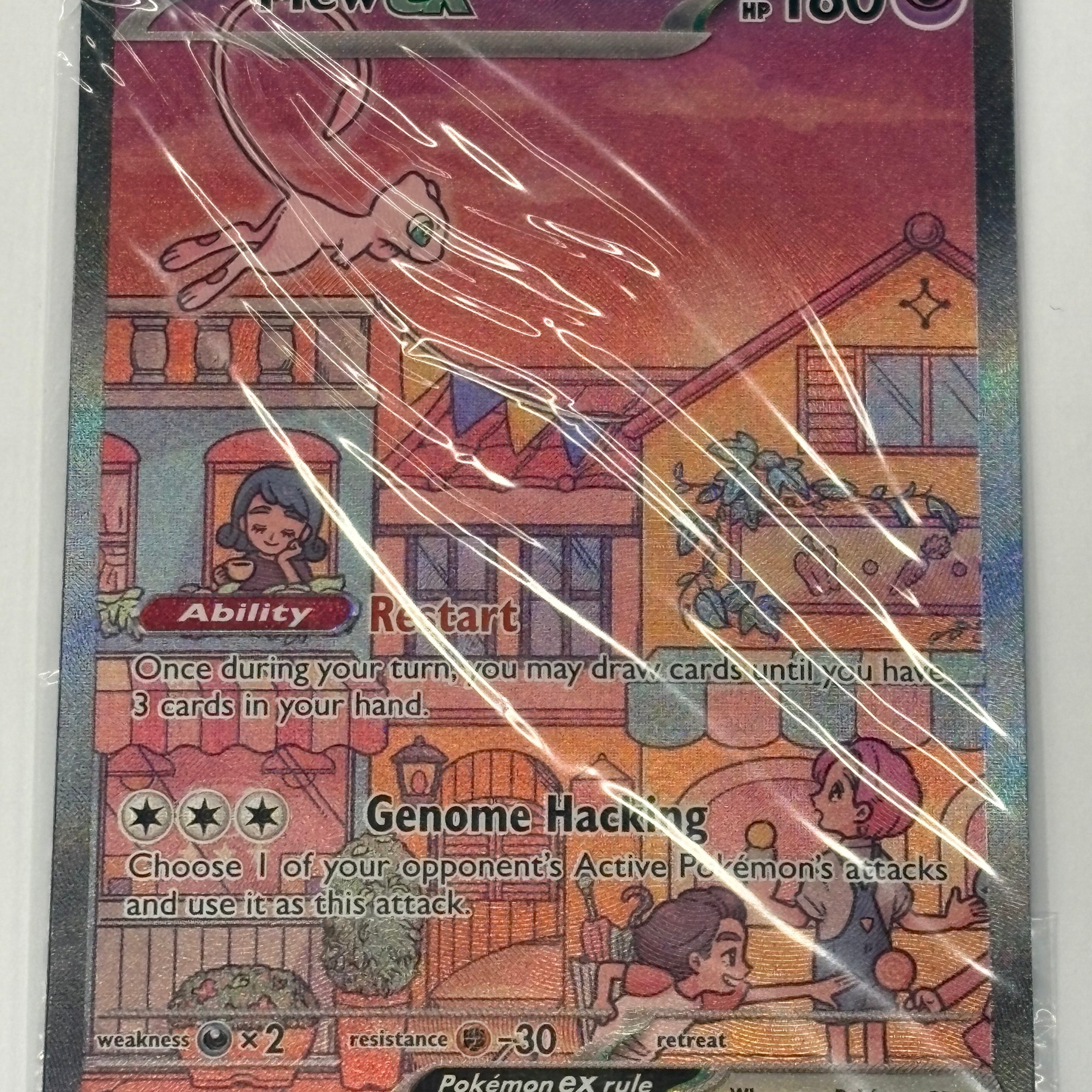Pokémon TCG - Scarlet and Violet Promo Card Mew ex 053 (Sealed) NM