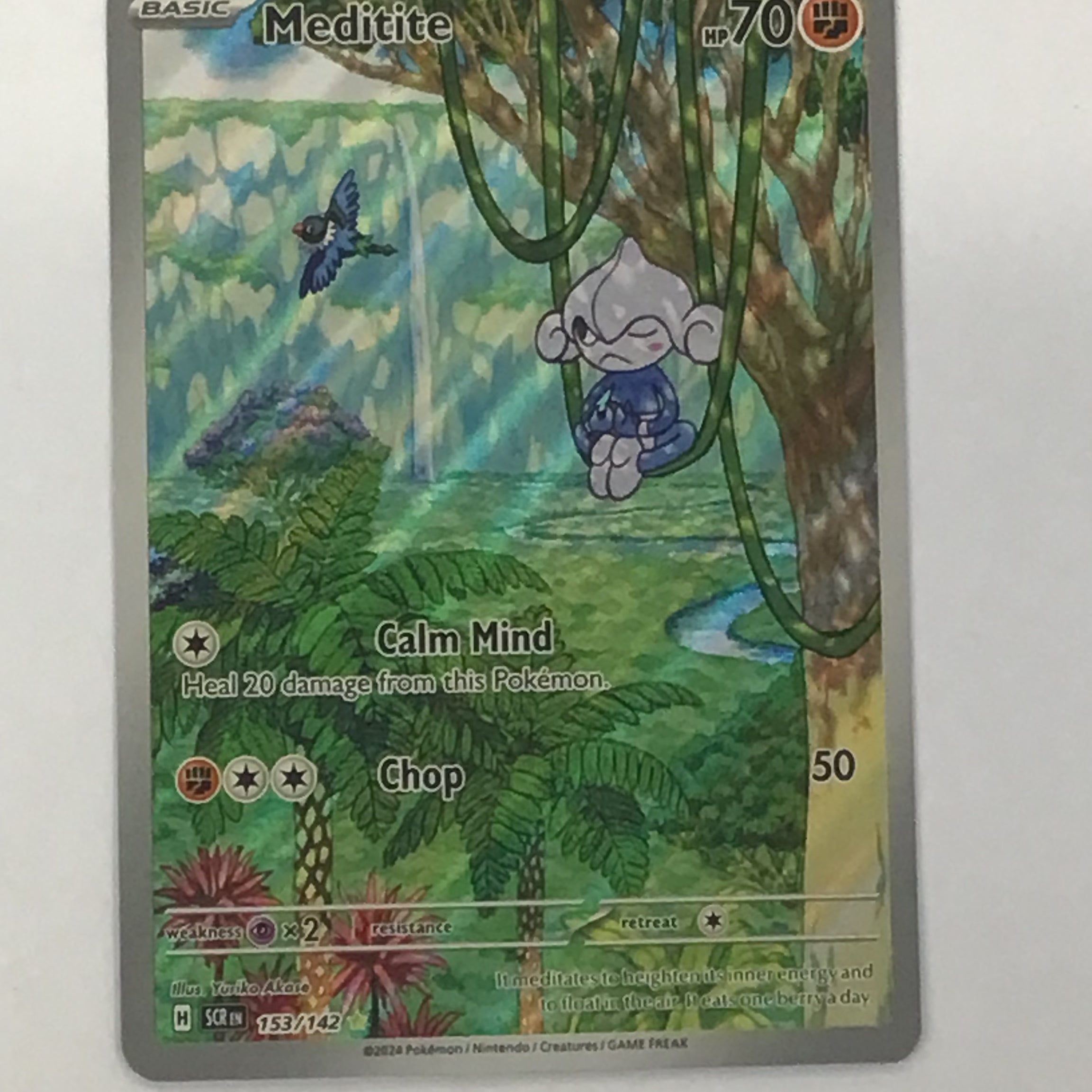 Pokémon TCG - Stellar Crown Meditite 153/142 NM