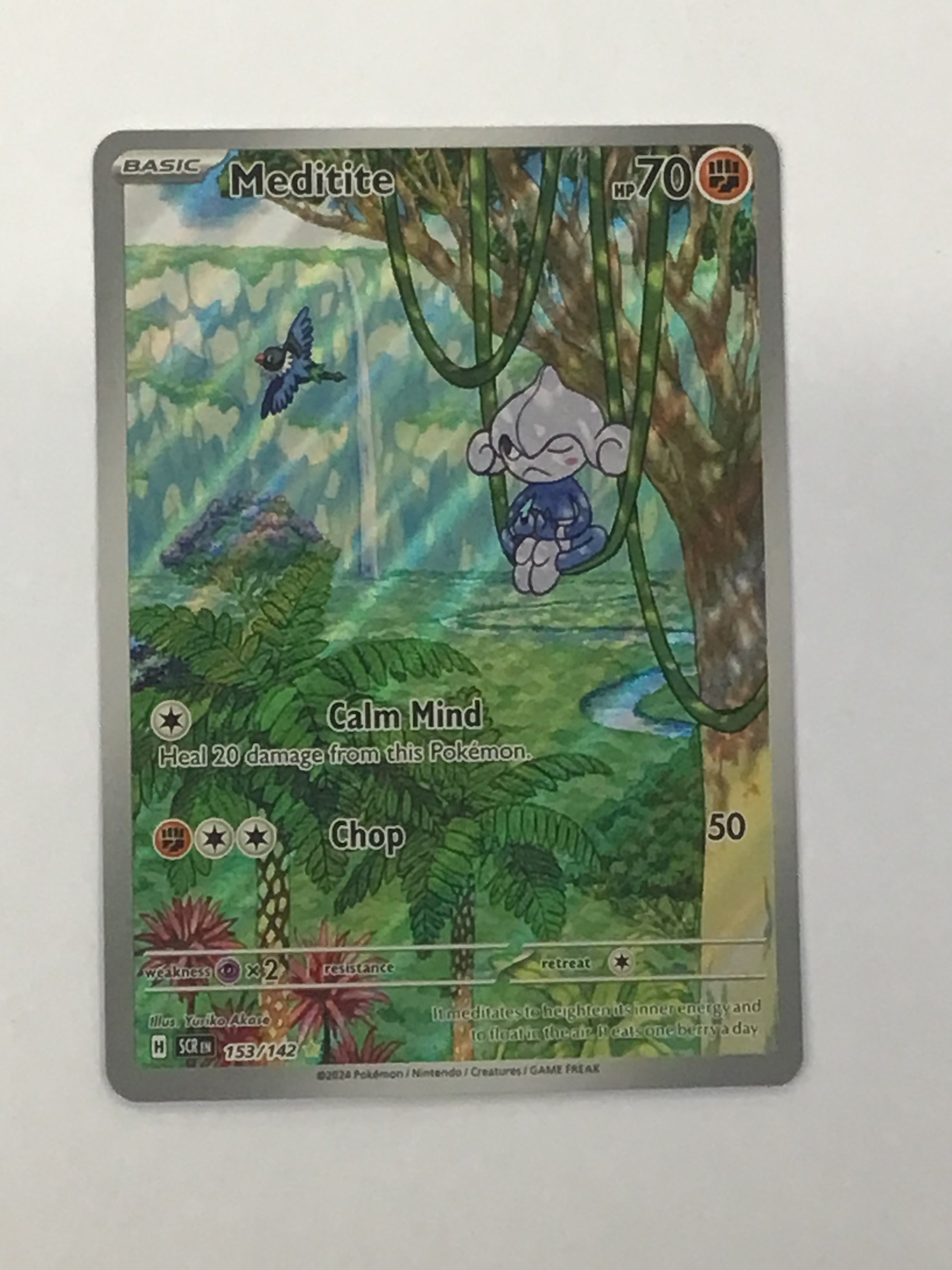 Pokémon TCG - Stellar Crown Meditite 153/142 NM