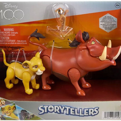 Disney 100 The Lion King Storytellers Hakuna Matata Pack Action Figures