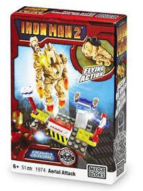 Mega Bloks Iron Man 2 Aerial Attack 1974