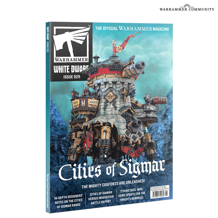 Warhammer White Dwarf Issue 525 Cities of Sigmar Magazine