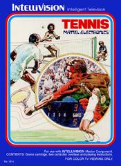 Intellivision Tennis Video Game