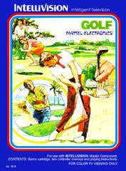 Intellivision Golf Video Game