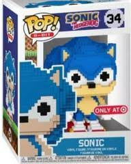 Funko Pop! 8-Bit Sonic The Hedgehog Sonic Target Exclusive Figure #34