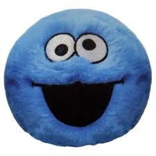Ty Beanie Bouncers Sesame Street Cookie Monster Plush