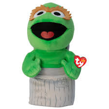 Ty Beanie Babies Oscar The Grouch Plush