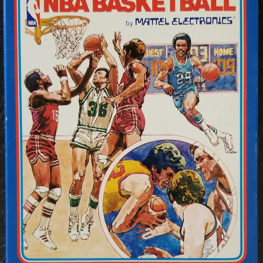 Intellivision NBA Basketball Video Game