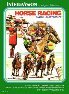Intellivision Horse Racing Video Game