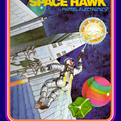 Intellivision Space Hawk Video Game