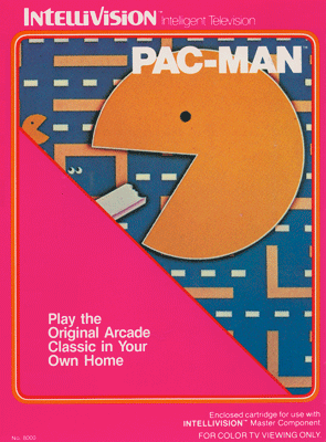 Intellivision Pac-Man Video Game