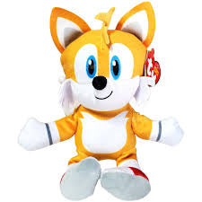 Ty Beanie Babies Sonic the Hedgehog Tails Plush